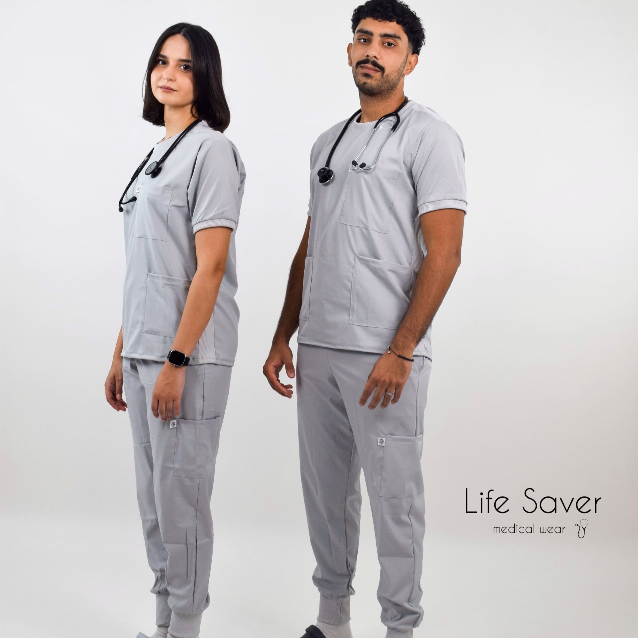 Tenue Zatch Gris clair