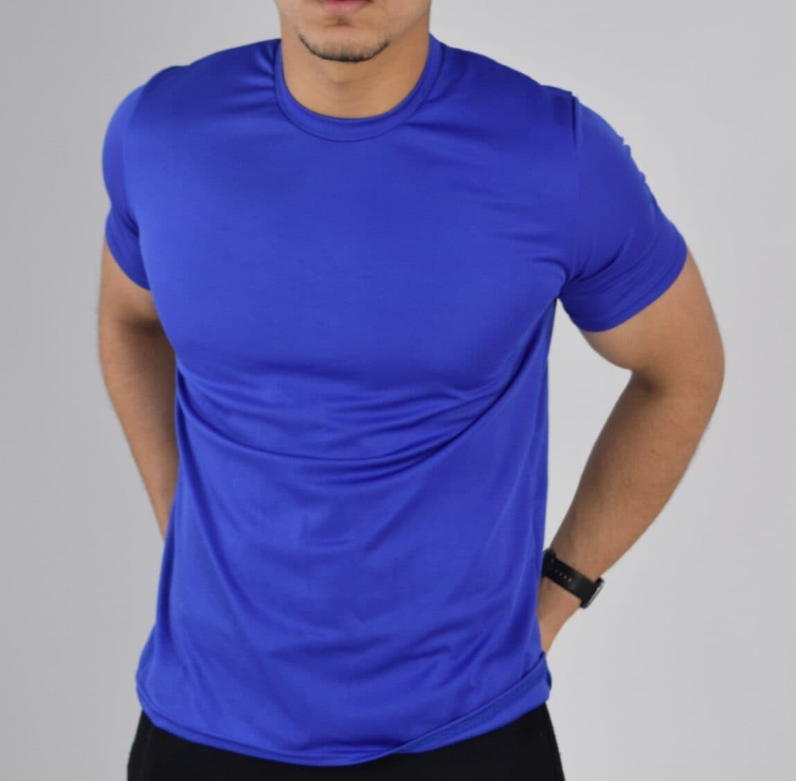 T-shirt Bleu roi