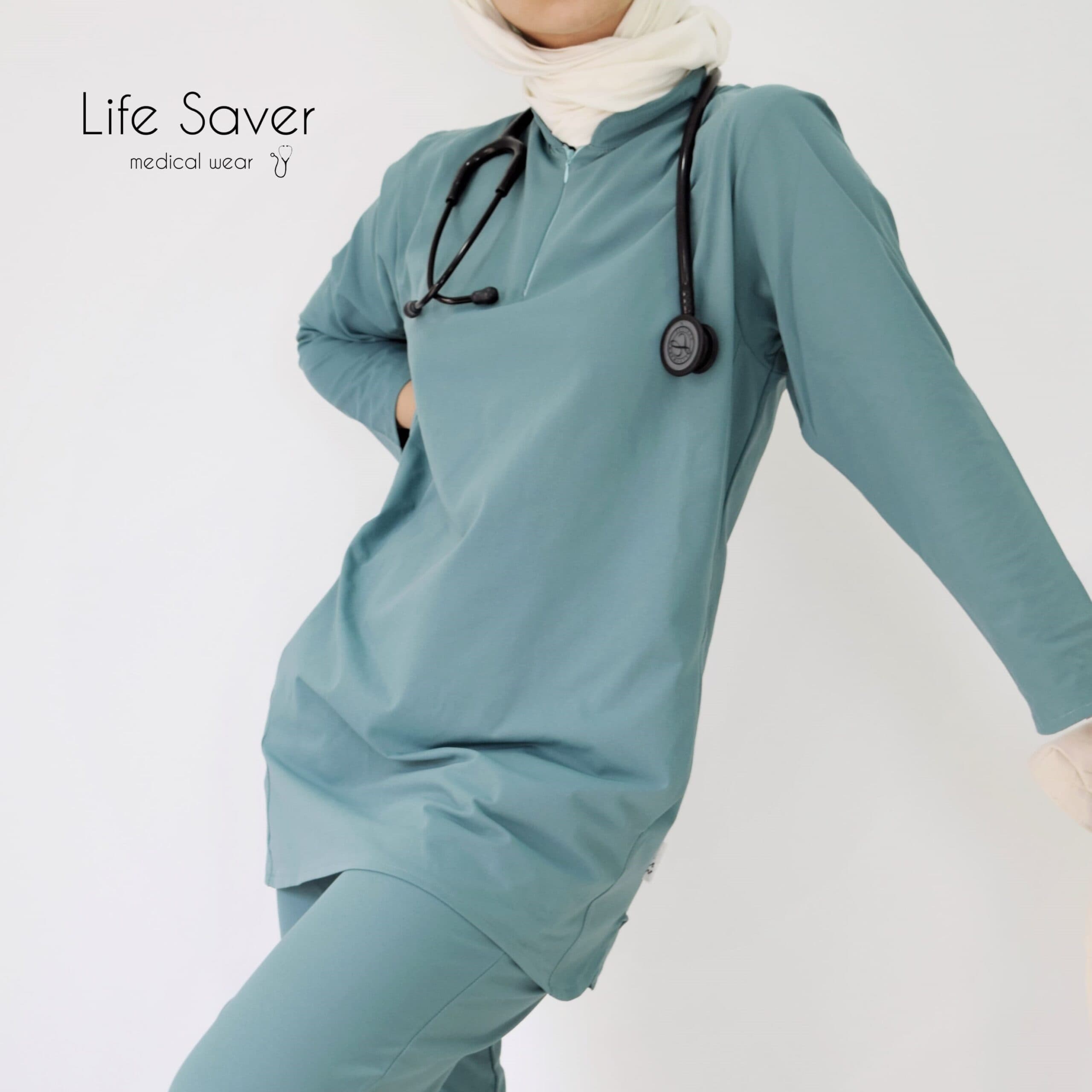 Tenue Shifaa Vert Medical