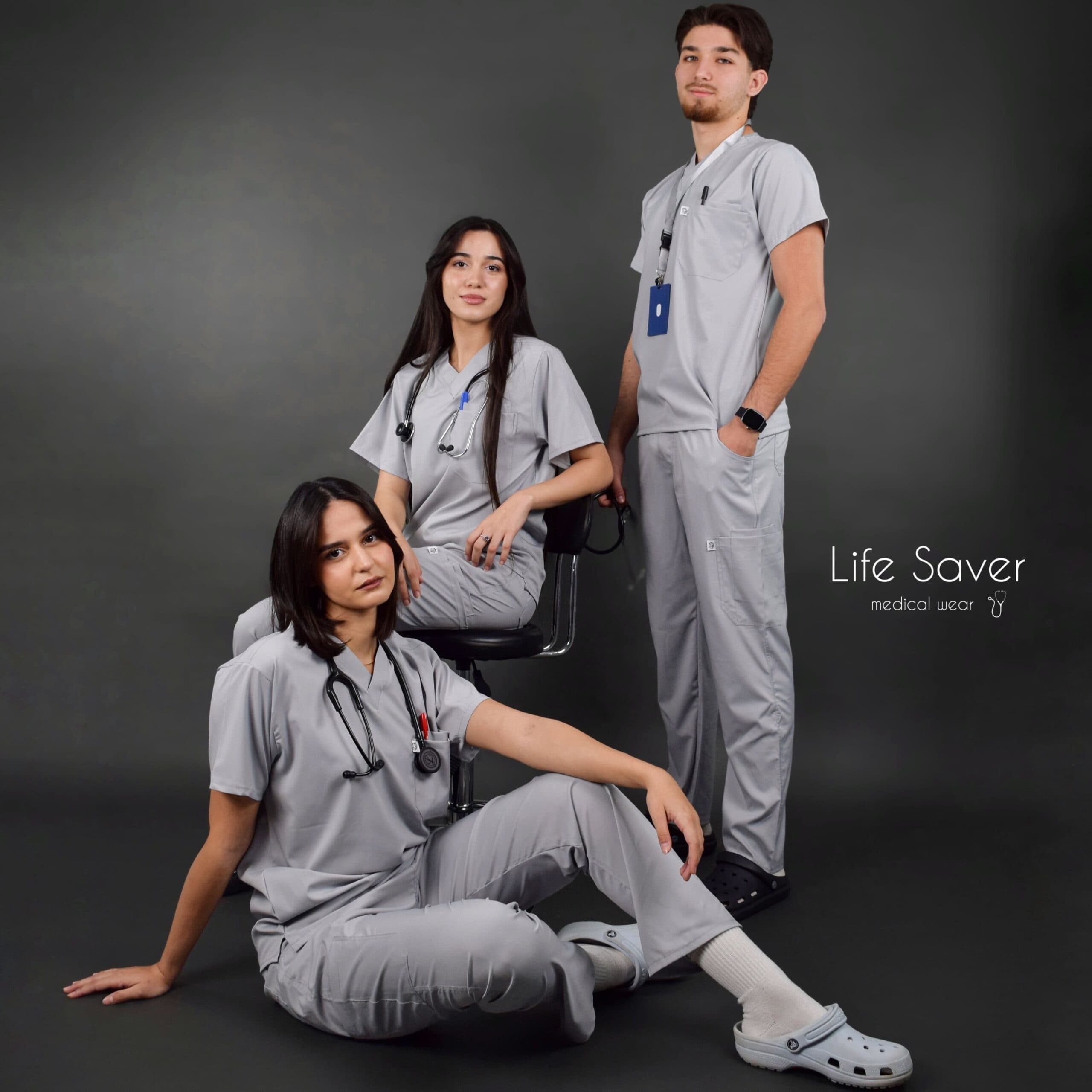 Tenue Cargo Gris clair