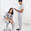 Tenue Zatch Gris clair
