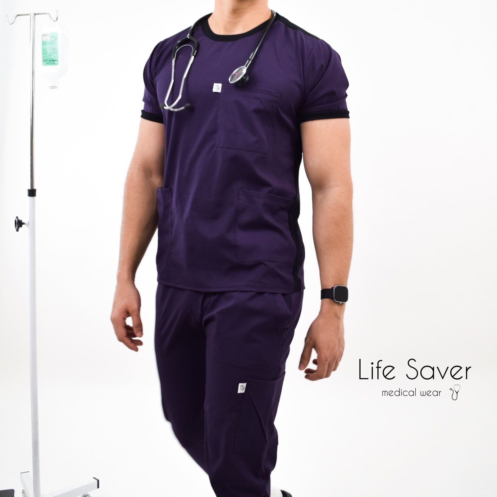 Tenue Zatch Aubergine – Image 3
