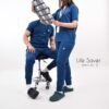 Tenue Zatch Bleu cobalt