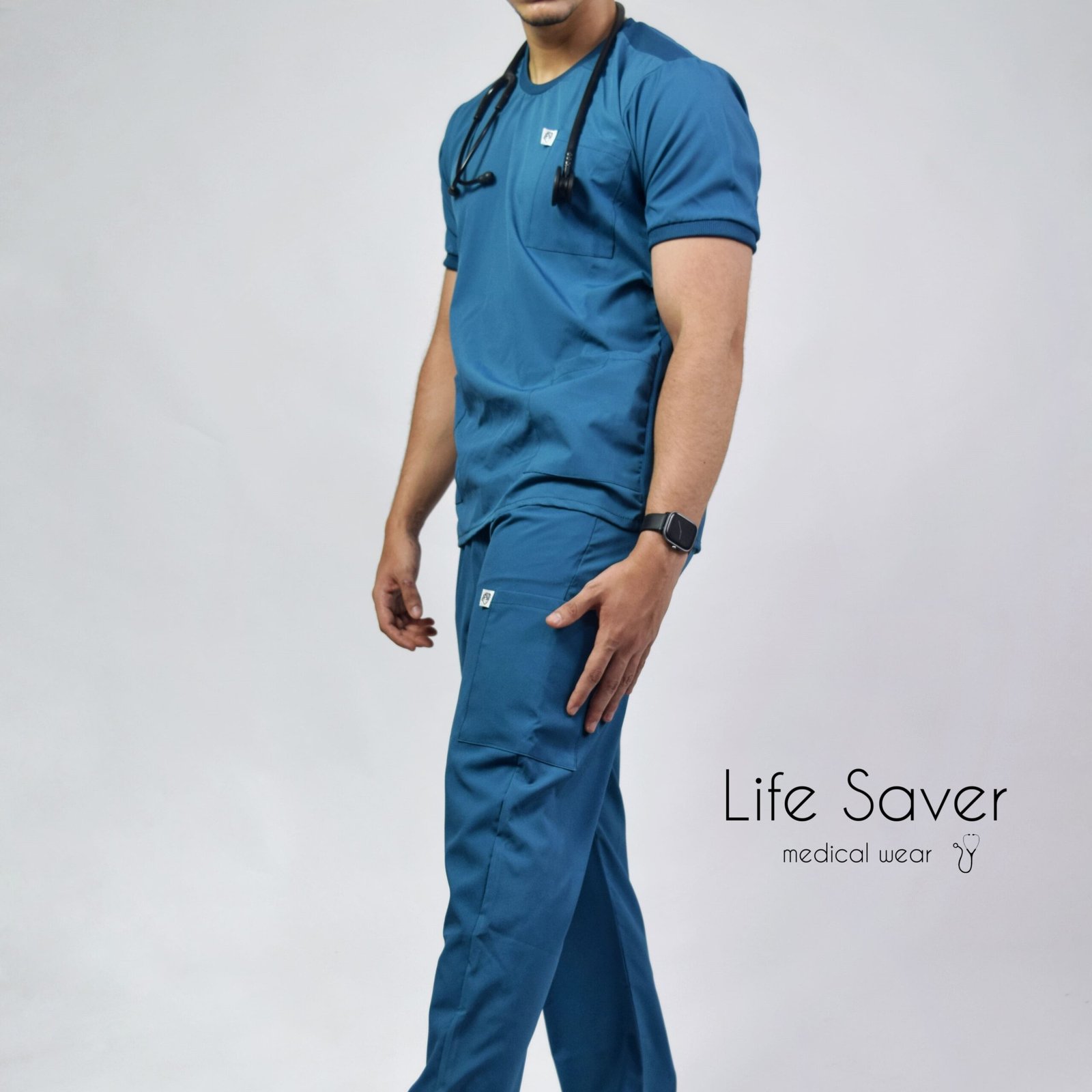 Tenue Pacou Bleu Cobalt – Image 3