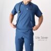 Tenue Bish Bleu cobalt