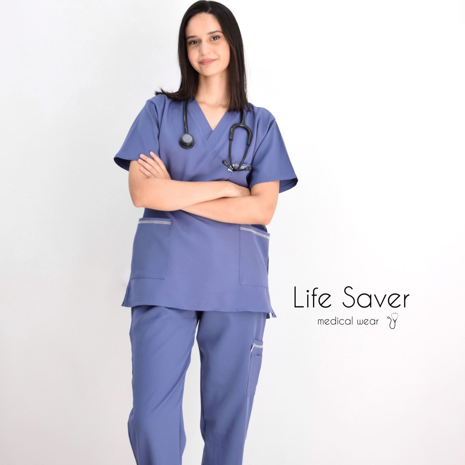 Tenue Bish Bleu Lilas – Image 2