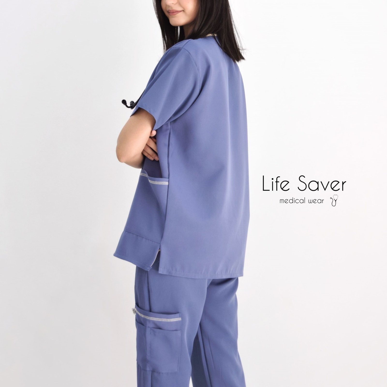Tenue Bish Bleu Lilas – Image 4