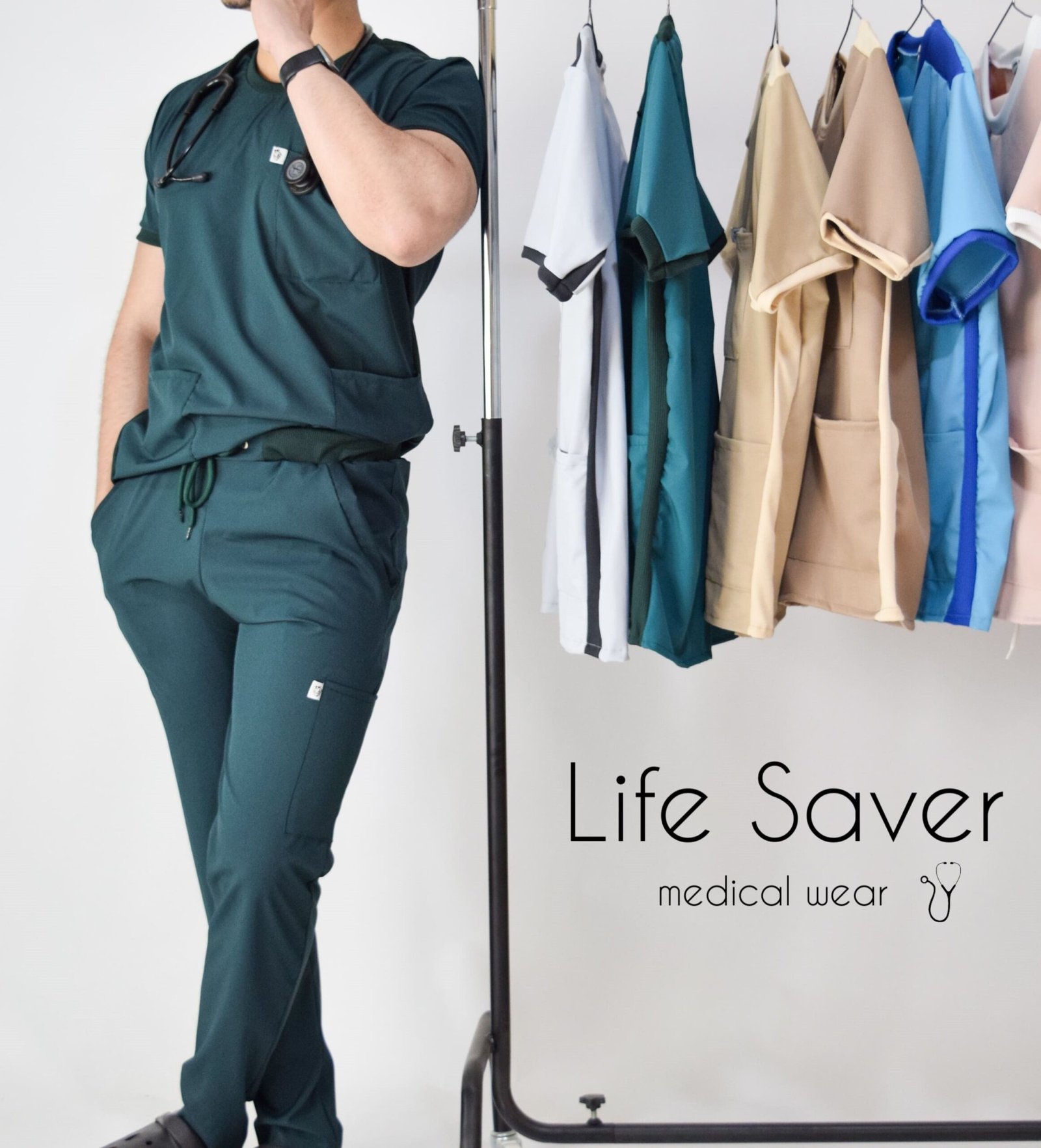 Tenue Pacou Vert Foncé – Image 2