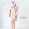 Tenue Shifaa Rose clair