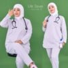 Tenue Shifaa Gris clair