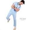 Tenue Cargo Bleu ciel
