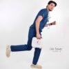 Tenue Cargo Bleu cobalt