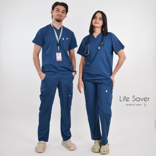 Tenue Cargo Bleu cobalt
