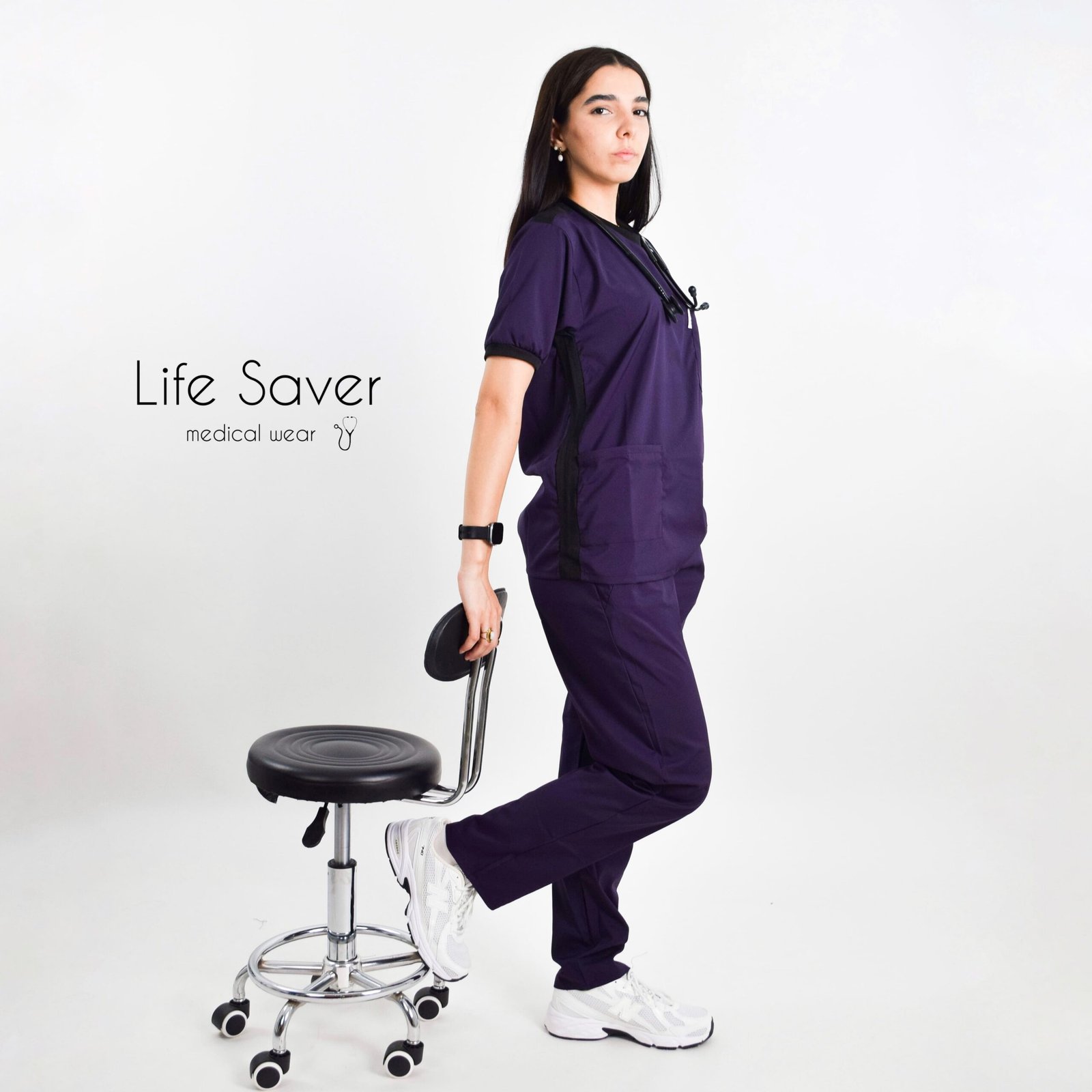 Tenue Pacou Aubergine – Image 3