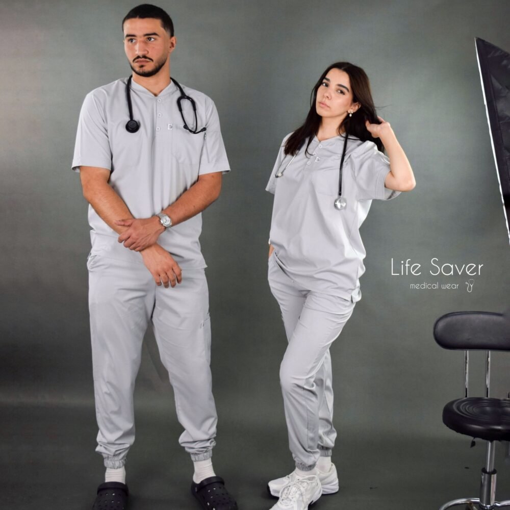 Tenue Moun Gris clair