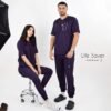 Tenue Moun Aubergine