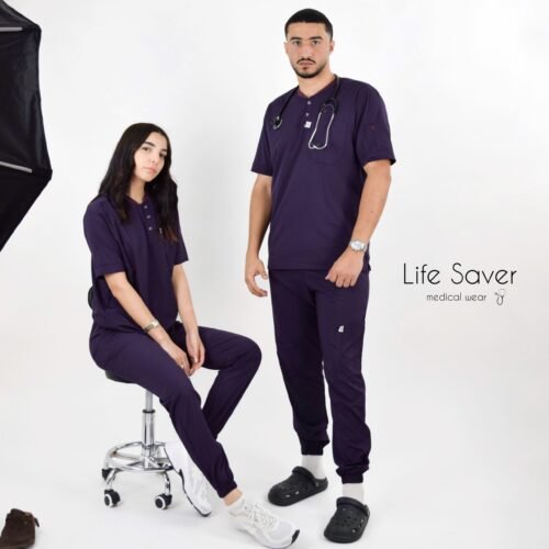 Tenue Moun Aubergine
