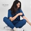 Tenue Moun Bleu cobalt