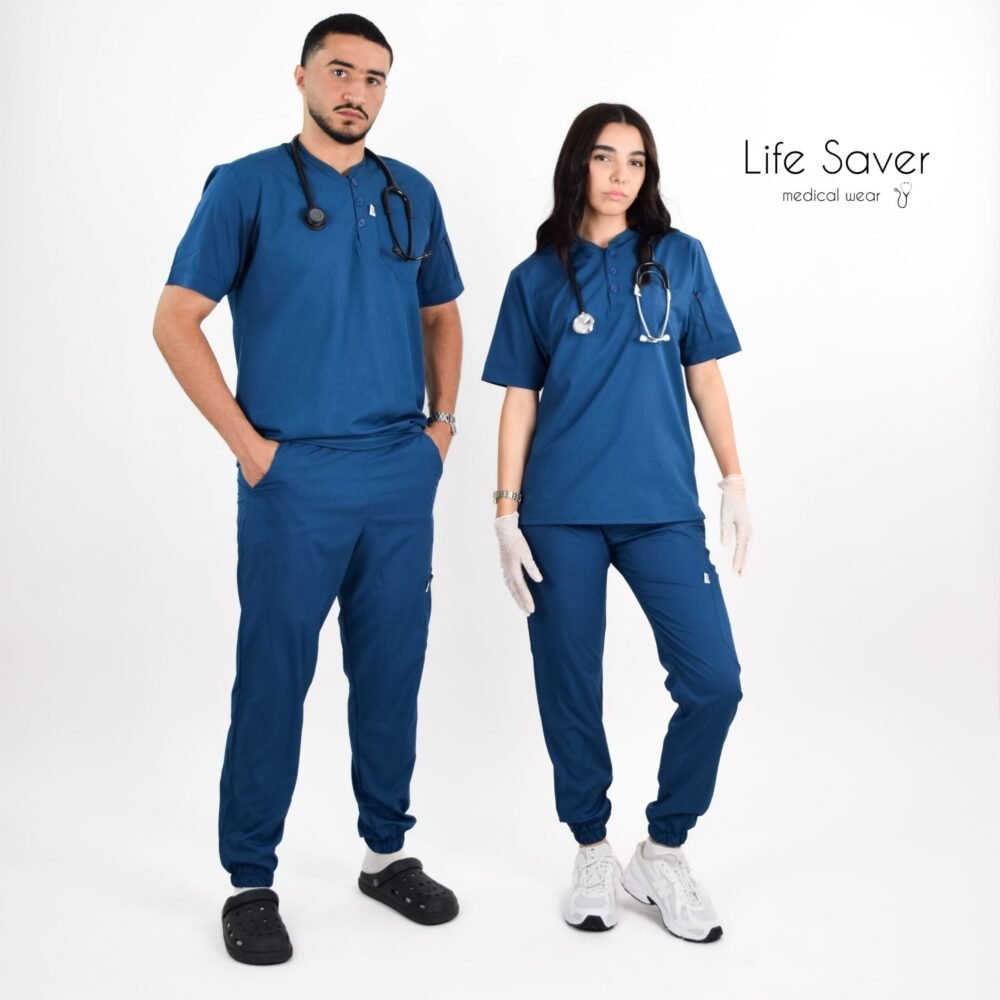 Tenue Moun Bleu cobalt