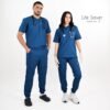 Tenue Moun Bleu cobalt