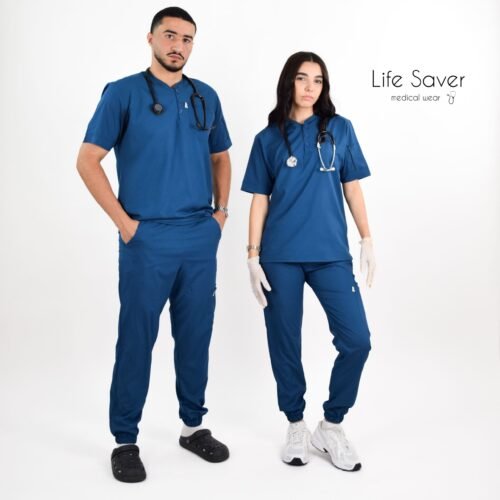 Tenue Moun Bleu cobalt