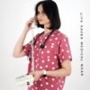 Tenue Dotty Rose poudré