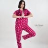 Tenue Dotty Rose fuchsia