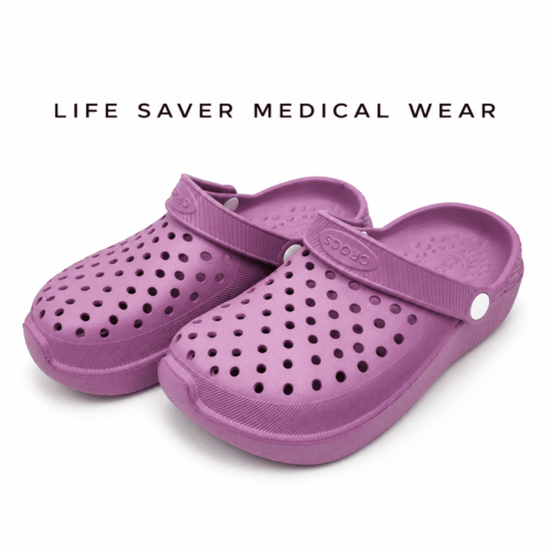 Clogs femme mauve