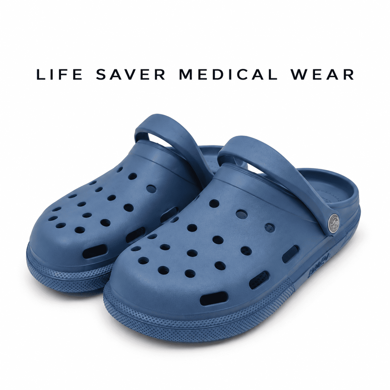 Clogs Homme bleu acier