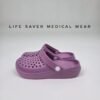 Clogs femme mauve